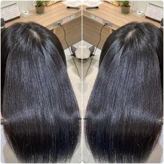 セミロング ✨美髪／縮毛矯正 講師 ／塚田健✨のヘアスタイル