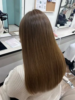 ロング パーマ/艶カラー/ Rukiaのヘアスタイル