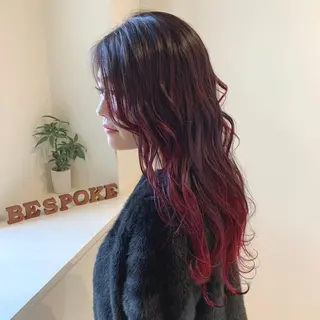 ミディアム カラー 清水 亮太／赤み消しカラーのヘアスタイル