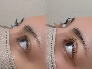 マツエク・マツパ ﾊﾙｶ🎀グレージュ /マツエクꨄ︎のヘアスタイル