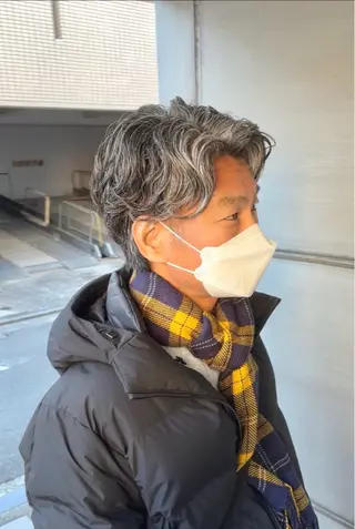 パーマ メンズ 🎀すず🎀レディー ス/神奈川大学最寄りのヘアスタイル