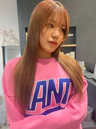 ロング AI TOKYO　S所属・mizuki 【韓国レイヤー】のヘアスタイル