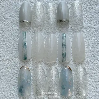 ネイル Li'a Bloom所属・🦋🤍 madoka🤍のネイルデザイン