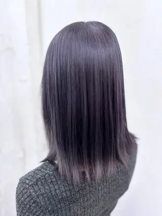 ミディアム カラー ベルグロー アルファのヘアスタイル