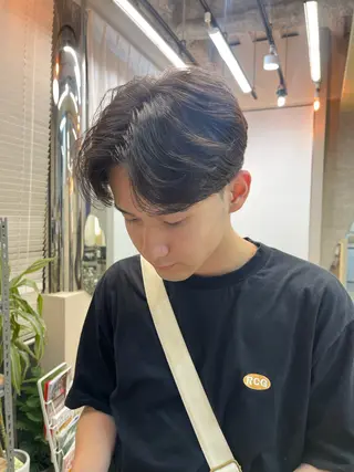 ショート パーマ メンズ Peyp所属・早瀬 裕之のヘアスタイル