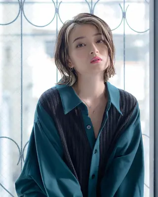 ミディアム カラー ヘアアレンジ ✨前田 優・2拠点✨ ✨恵比寿・札幌店✨のヘアスタイル