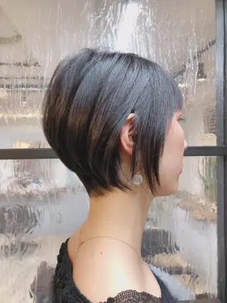ショート knit GINZA所属・ショート専門美容師 ハタカズヤのヘアスタイル