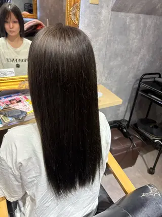 ロング カラー Hare salon Alion　Jinのヘアスタイル