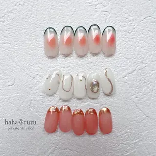 ネイル haha@ ruruのネイルデザイン