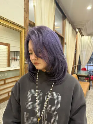 ミディアム nico. 心斎橋 akariのヘアスタイル