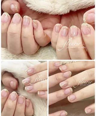 ネイル フルリール 【プライベートサロンのネイルデザイン