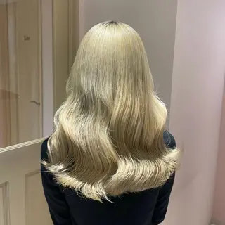 セミロング マホ/日吉/髪質改善 /レイヤー/ガーリーのヘアスタイル