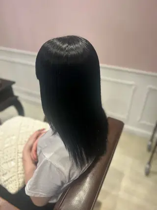 セミロング 暖色カラー｜艶髪｜ 🥨AIKA🥨のヘアスタイル