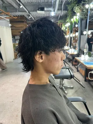 メンズ 溜 一太のヘアスタイル