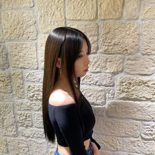 ロング luce所属・千代 夏輝のヘアスタイル