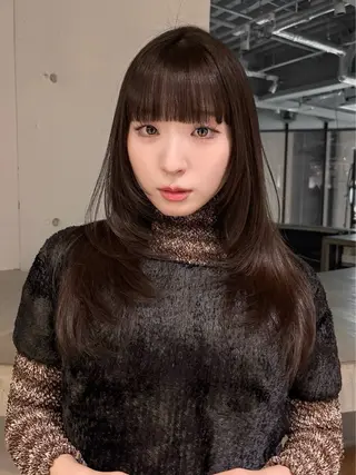 ロング レイヤー/パーマ /yumeのヘアスタイル