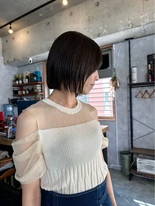 ショート C'LD Hair Produce【シールドヘアープロデュース】所属・シールドヘアー/那覇 /縮毛矯正/ブリーチのヘアスタイル