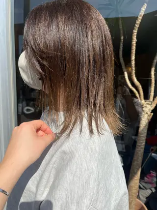 ミディアム TAKAHASHI REIKAのヘアスタイル