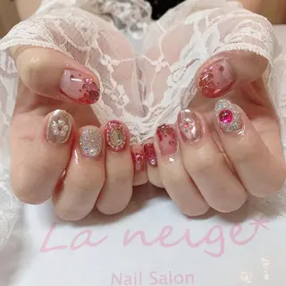 ネイル La neige* yuki 🥯🍑のネイルデザイン