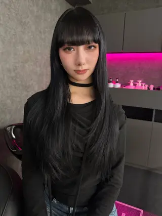 ロング カラー Kd /名古屋カラーモデルのヘアスタイル