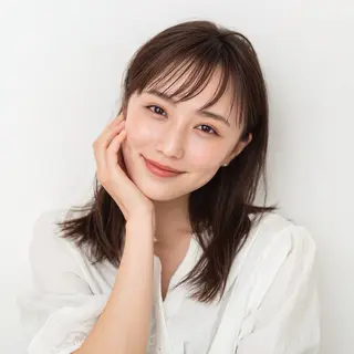 ミディアム カラー ANSA hair 伏見桃山店所属・【ワンカラースペシャ リスト】KYOHEIのヘアスタイル