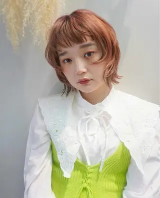 カラー warme𓂂𓂃 fukaのヘアスタイル