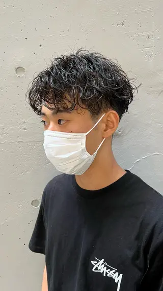 パーマ 🔥メンズ特化🔥 永瀬椋のヘアスタイル