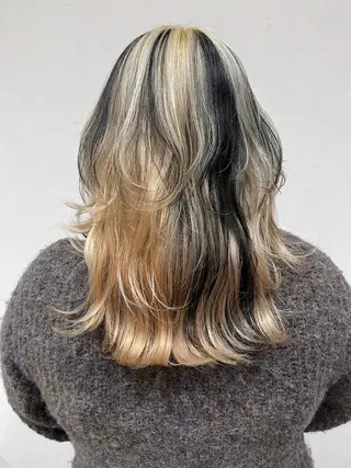 ミディアム 北島 遥香🫧インナ ー /ベージュカラーのヘアスタイル