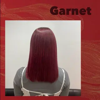 セミロング カラー 🌿似合わせブリーチ 小俣　来🌿のヘアスタイル