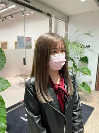 カラー ピンクカラー🎀/ ミルクティー🍼花音のヘアスタイル