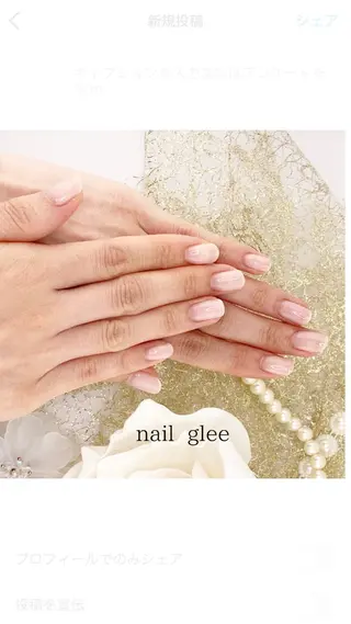 ショート RISA nail gleeのネイルデザイン