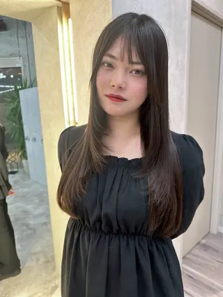 ロング ✨武内凌太✨ 複雑履歴/ムラ修正のヘアスタイル