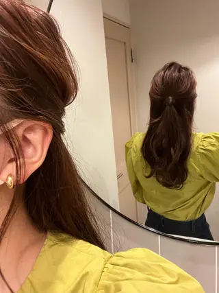 ミディアム FILMS所属・FILMS熊取谷 花のヘアスタイル