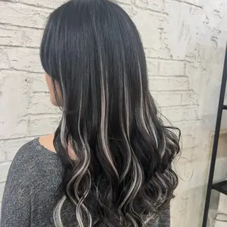 ロング 池袋艶カラー/メイク 🎀Rina🎀💚のヘアスタイル