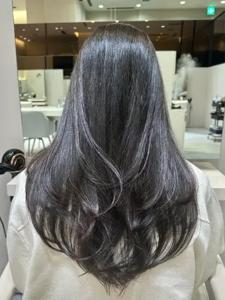 ロング 西宮ガーデンズ k-two土田陸登のヘアスタイル