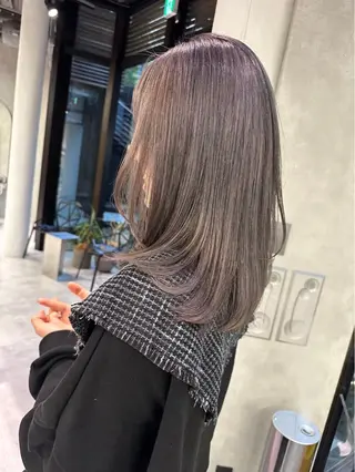 ミディアム カラー 🦋ボブ・レイヤー /Kotoko🦋のヘアスタイル