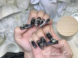 ネイル E.N🦋 長さ出し/持ち込みのネイルデザイン