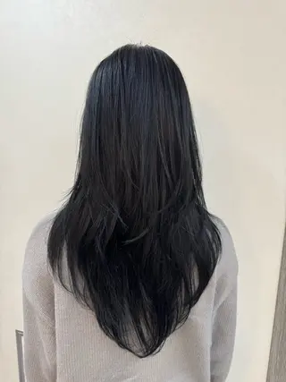 ロング 🧤ル ウ🧤のヘアスタイル