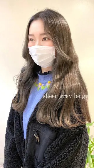 ロング カラー clomus所属・YUKA艶髪 🌸寛ぎ部屋のヘアスタイル