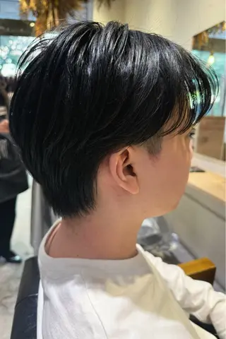 ショート メンズ 藤崎百道メンズカット Zina/森井唯央のヘアスタイル