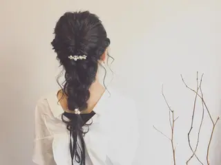 ヘアアレンジ てんま さやかのヘアスタイル