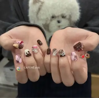 ネイル CAFUNE TOKYO所属・yuki_ nailのネイルデザイン