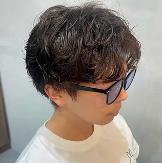 ショート カラー ルプラボウ りく/艶カラーのヘアスタイル