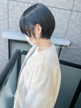 ショート カラー カラーパティシエ facce🌼ikoのヘアスタイル