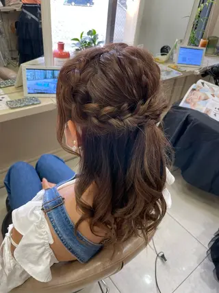 ヘアアレンジ ブリーチ超特化美容師 ☯️ルカ✡️💫のヘアスタイル