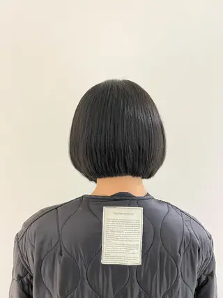 ショート 宇佐美佳／美髪 ストレート/縮毛矯正のヘアスタイル