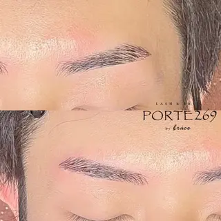 メンズ アイブロウ Lash&brow PORTE269布施店所属・brace 竹田愛海のエステ・リラクイメージ