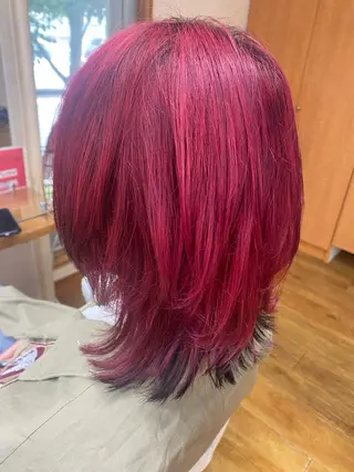 ミディアム カラー sagedoue MIZUKI✂️のヘアスタイル