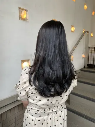 ロング カラー 統括マネージャー/ 髪のドクター/前原悟のヘアスタイル