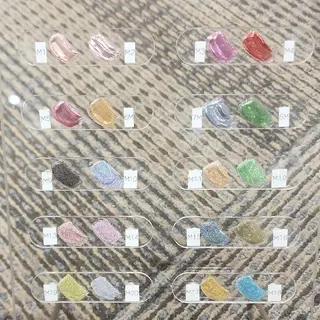 ネイル 💙🤍Tiary M🤍💙のネイルデザイン